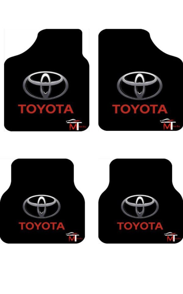 MT Best Buy Odor Resistant Car Floor Mats Set (Set of 4) Compatible with Toyota